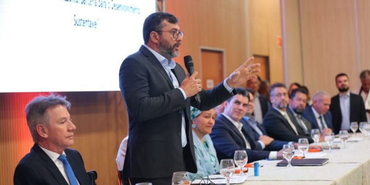 Em evento da ONU, Wilson Lima pede atenção à população amazônida: ‘Não tem como ser sustentável com pobreza’