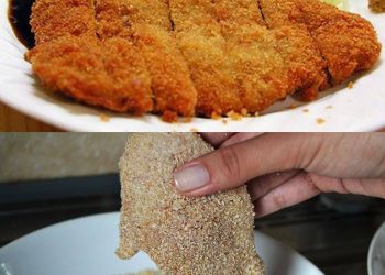 Bife à milanesa perfeito