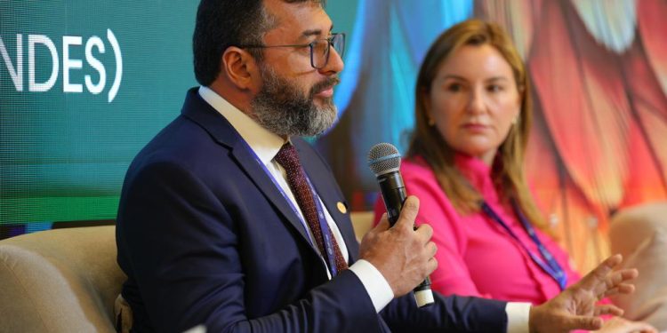 COP 28: Wilson Lima destaca aportes de R$ 1,2 bi do Estado em serviços ambientais e diz que é preciso reconhecimento internacional