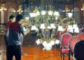 Teatro Amazonas passa por serviços de manutenção, conservação e restauro