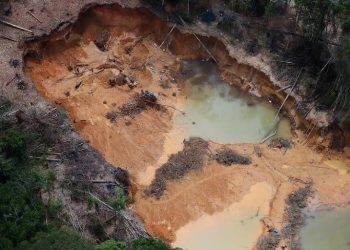 Garimpo ilegal na Amazônia: devastação equivalente a quatro campos de futebol por dia em 2023