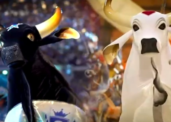 Bois Caprichoso e Garantido se unem em ação solidária para o Rio Grande do Sul