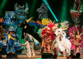 Caprichoso e Garantido participam pela primeira vez do ‘São João da Thay’, no Maranhão