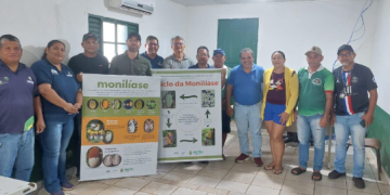 Adaf intensifica ações de educação sanitária sobre foco de monilíase, em Urucurituba
