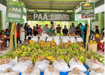 Idam inicia entregas do PAA Indígena, com a participação de 46 agricultores indígenas, em Eirunepé