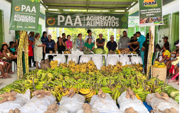 Idam inicia entregas do PAA Indígena, com a participação de 46 agricultores indígenas, em Eirunepé