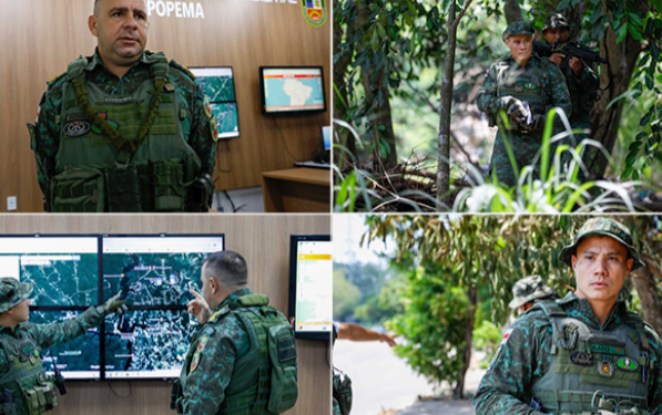 Batalhão de Policiamento Ambiental intensifica monitoramento e combate às queimadas no Amazonas