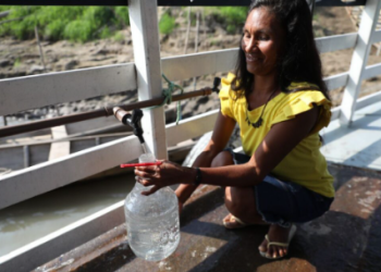 Wilson Lima entrega Estações de Tratamento de Água Móveis para atender municípios do Alto Solimões