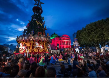 ‘O Mundo Encantado do Natal’ encerra com programação diversificada no Largo de São Sebastião