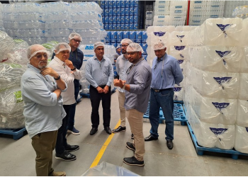 Suframa visita fábrica da AM Química Indústria e Comércio