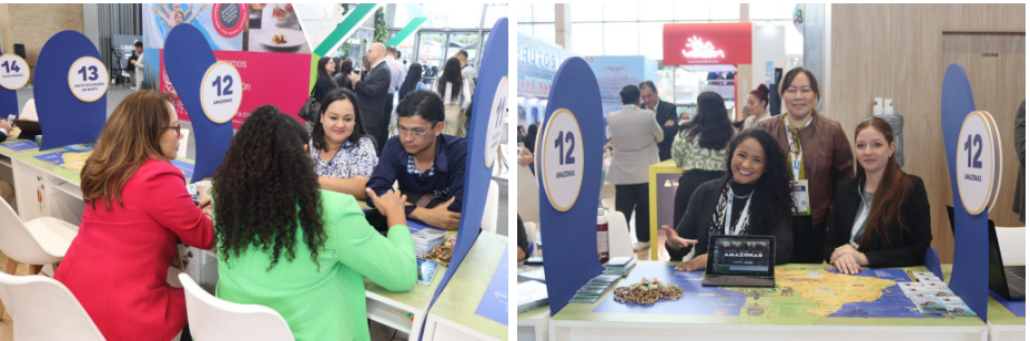 Atrativos e produtos turísticos do Amazonas são vitrine de destaque na maior feira turística da Colômbia
