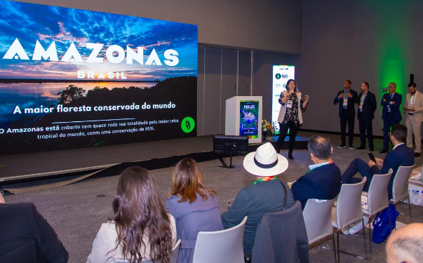 Meeting Brasil 2025: Amazonas promove turismo no estado na Espanha e em Portugal