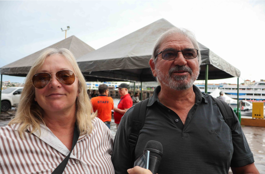 Navio inédito Silver Ray aporta em Manaus com mais de 1,1 mil turistas