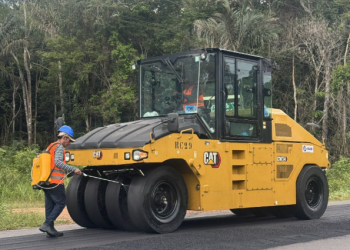 ”Além de reduzir tempo de viagem, nos sentimos mais seguros”, afirma comerciante sobre obras de modernização da AM-010 1