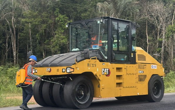 ”Além de reduzir tempo de viagem, nos sentimos mais seguros”, afirma comerciante sobre obras de modernização da AM-010 1