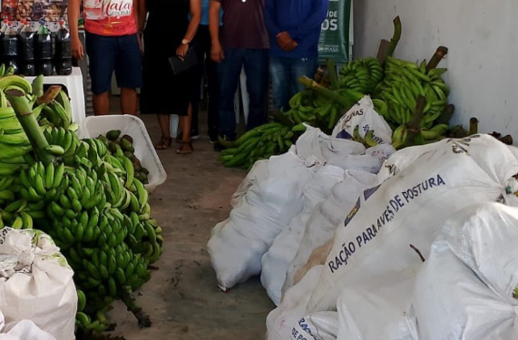 Idam realiza logística de 3,4 toneladas de alimentos produzidos por agricultores de Benjamin Constant