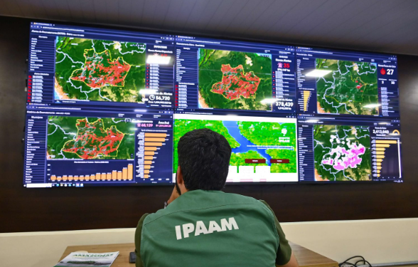 Ipaam registra queda de 16,65% no desmatamento e 72,72% nos focos de calor no Amazonas