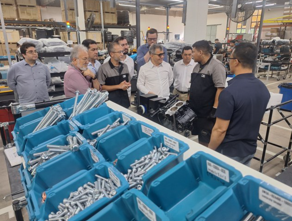 Suframa visita fábricas do Polo Industrial de Manaus e reforça alinhamento com o setor produtivo