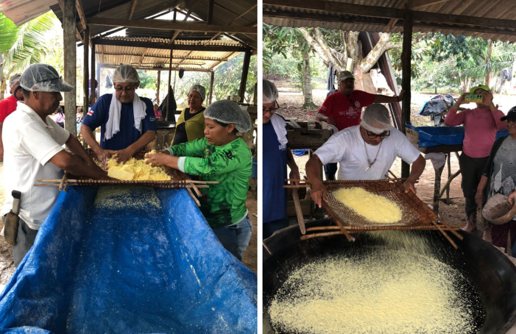 Em Tabatinga, Idam capacita agricultores familiares que atuam na mandiocultura