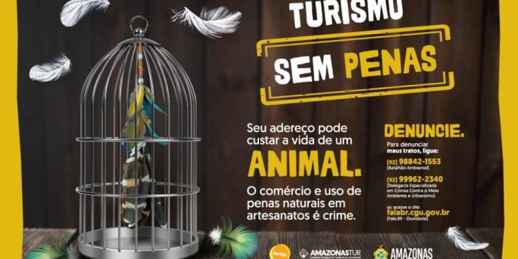 Festival de Parintins 2025 Amazonastur reforça campanha “Turismo sem Penas” para prevenir uso ilegal de penas naturais