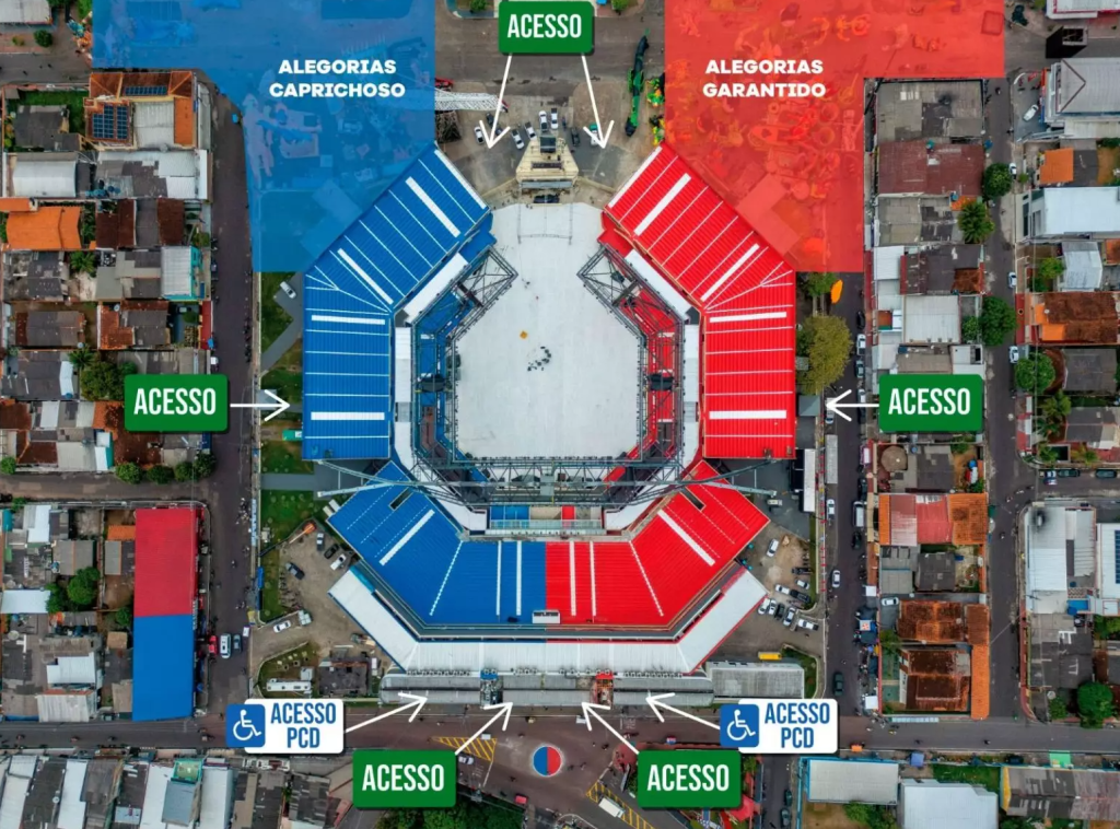Festival de Parintins 2025 Festa dos Visitantes terá seis pontos de coleta de alimentos para entrada no Bumbódromo 55