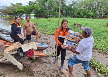 Governo do Amazonas divulga boletim sobre a cheia no estado, nesta segunda