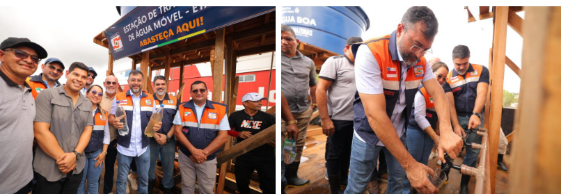 Operação Cheia 2025 Governador Wilson Lima entrega 40 toneladas de alimentos para beneficiar 2 mil famílias de Anamã