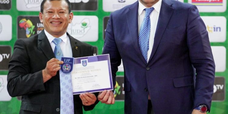 Amazonense conquista a mais alta categoria da arbitragem mundial no judô