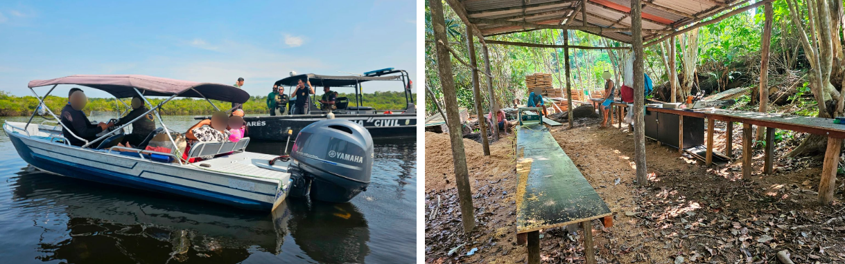 Operação Rio Negro resulta em R$ 427,8 mil em multas por crimes ambientais em Unidades de Conservação do Amazonas