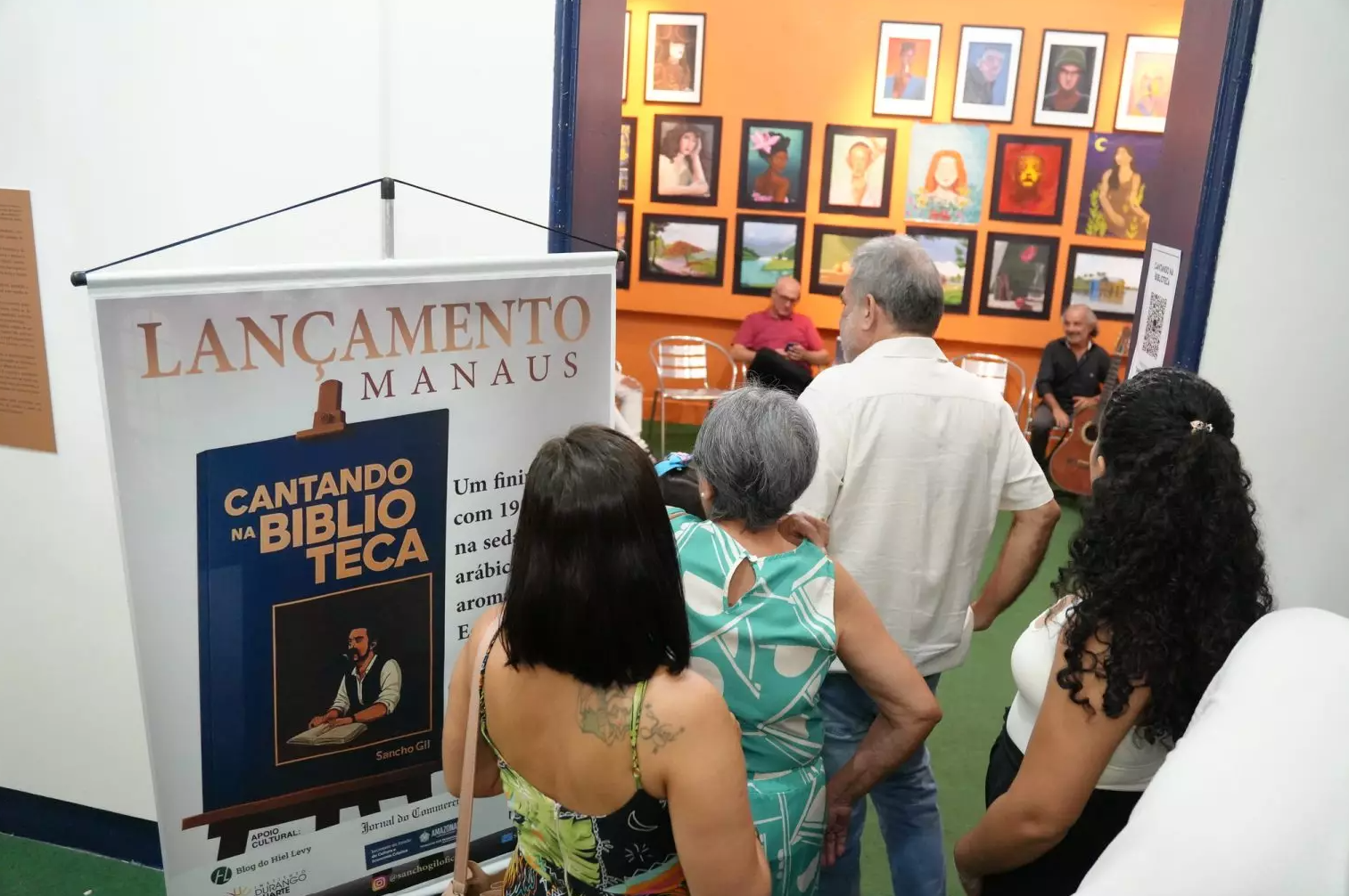 Evento na Casa das Artes une literatura e mistério em lançamento do livro ‘Cantando na Biblioteca’ 