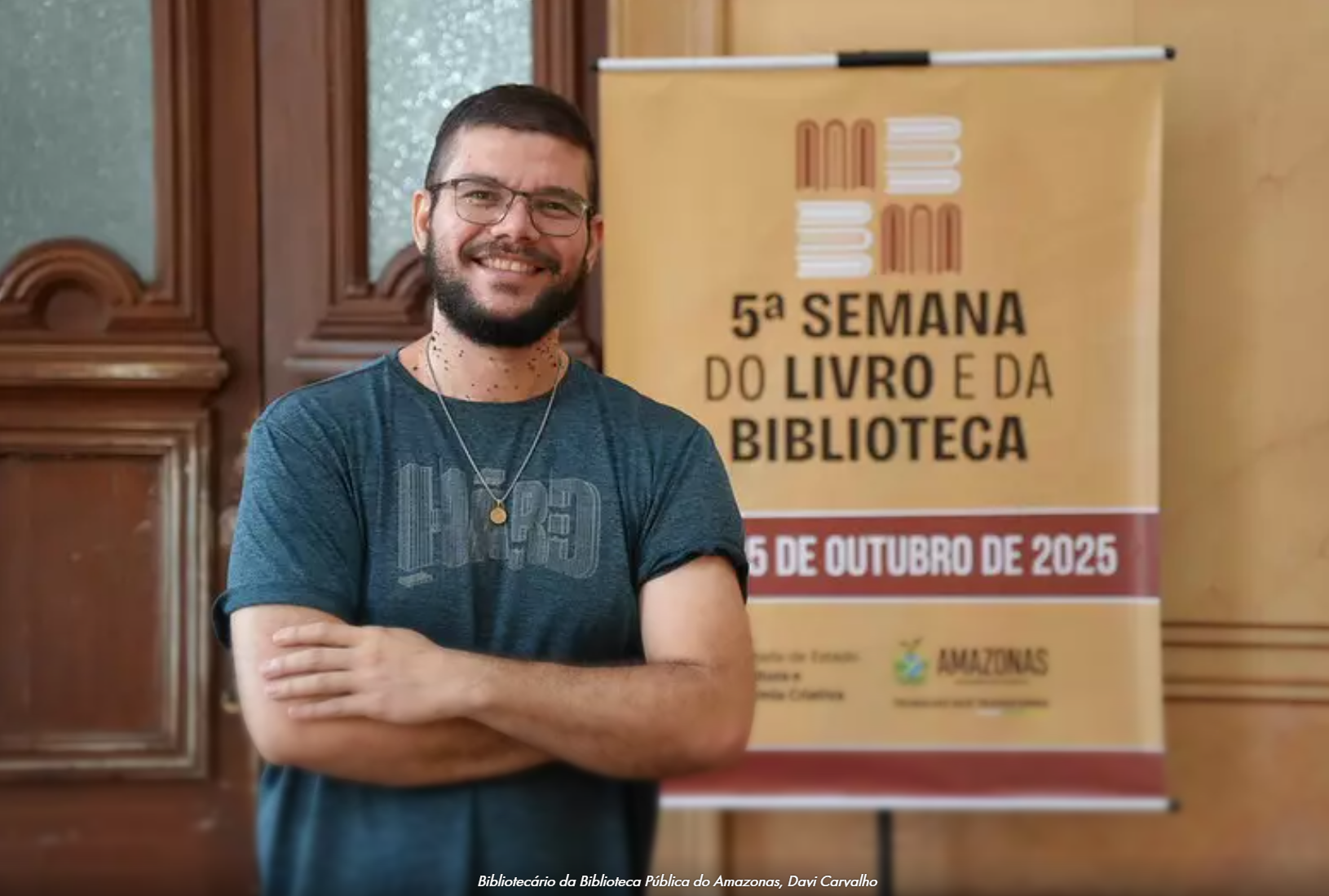 Exposições gratuitas marcam abertura da programação da 5ª Semana do Livro e da Biblioteca