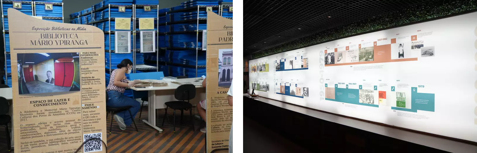 Exposições gratuitas marcam abertura da programação da 5ª Semana do Livro e da Biblioteca