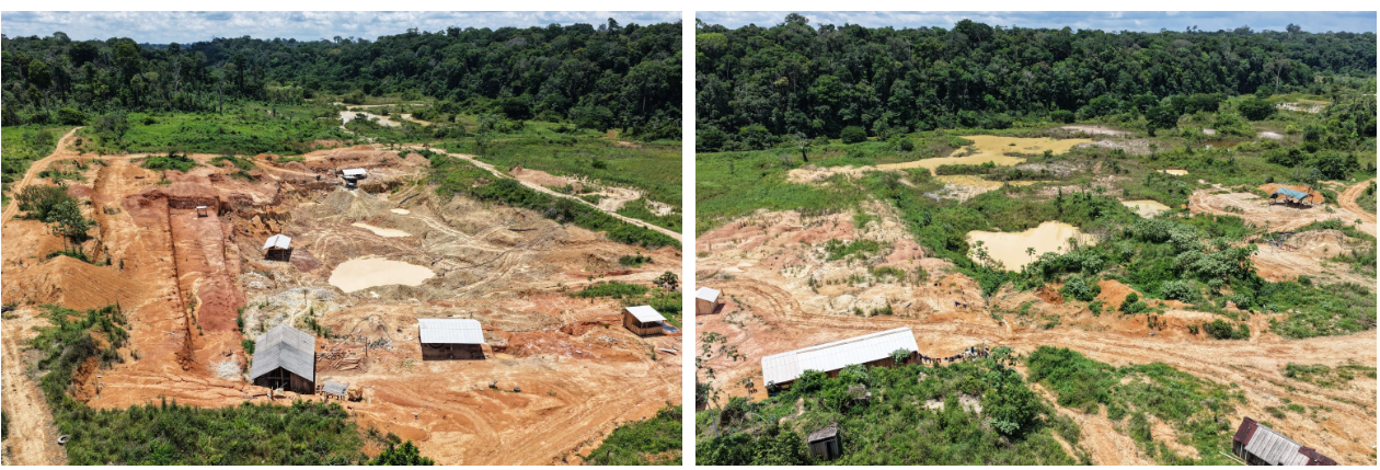 Ipaam identifica garimpo ilegal em Maués, interdita área e aplica multa superior a R$ 3,5 milhões