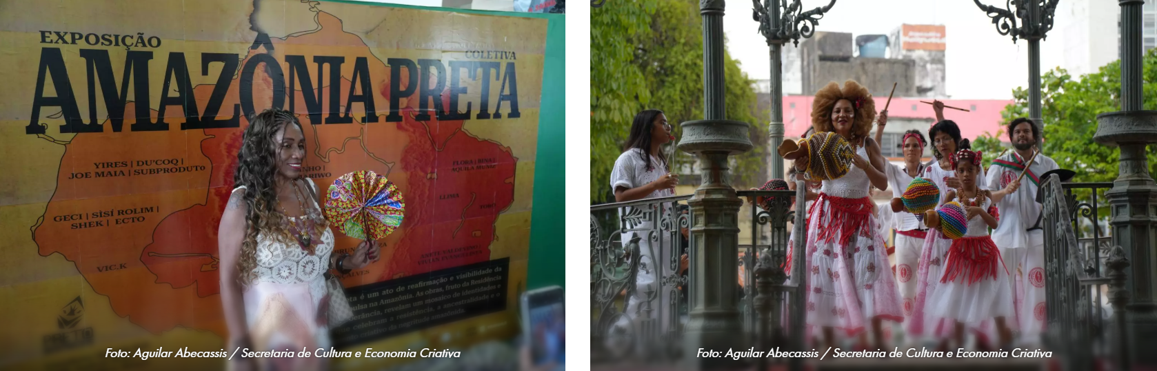 Exposição “Amazônia Preta” celebra a potência da negritude na arte amazônica no Palacete Provincial