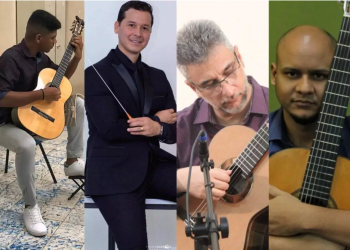 Solistas da Orquestra de Violões do Amazonas e Orquestra Sinfônica do Instituto Boa Vista de Música se apresentam no Teatro Amazonas