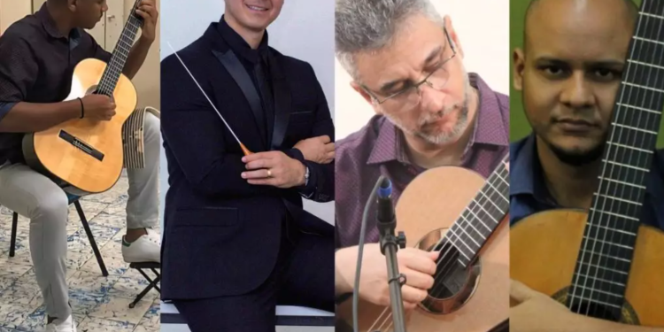 Solistas da Orquestra de Violões do Amazonas e Orquestra Sinfônica do Instituto Boa Vista de Música se apresentam no Teatro Amazonas