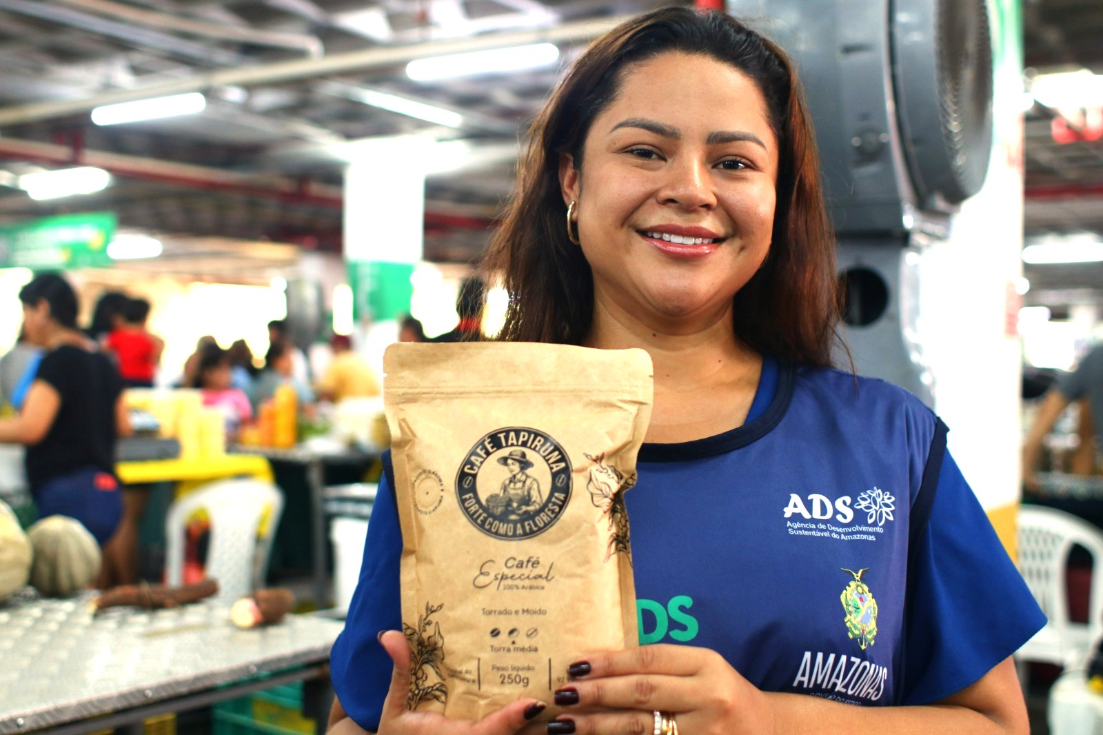 Feiras da ADS passam a vender café Robusta Amazônica em Manaus