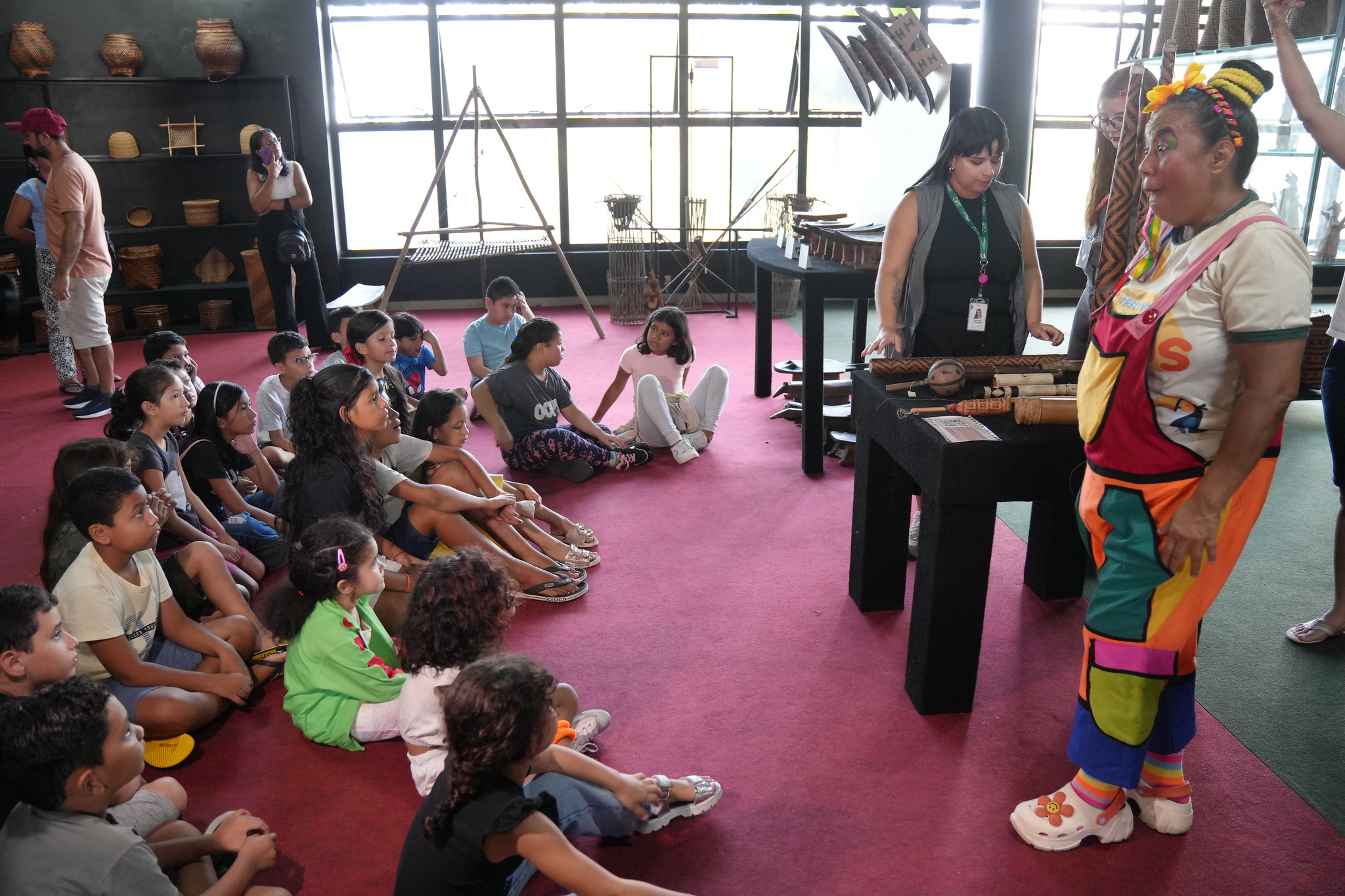 Festival de Férias promove caça ao tesouro educativa no Centro Cultural Povos da Amazônia