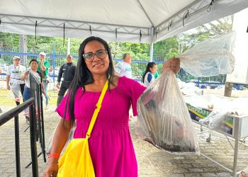 ADS doa seis toneladas de peixe durante o Governo Presente, na zona norte de Manaus