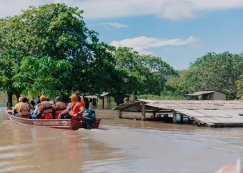 Chuvas em Roraima: técnicos federais ajudam na resposta a desastres