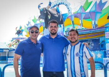 Caprichoso inicia transição de comando, entrega das chaves e vistoria dos patrimônios ao novo presidente Diego Mascarenhas