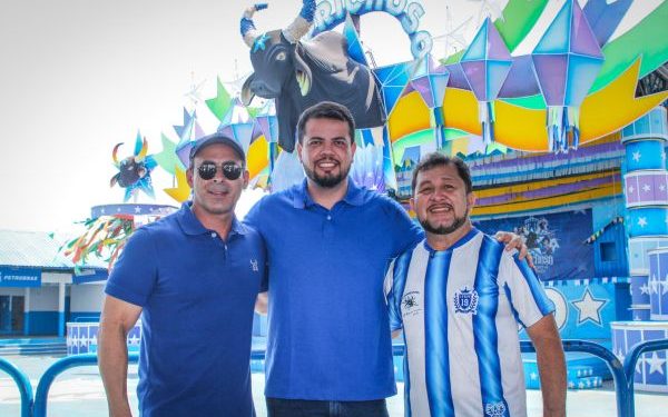 Caprichoso inicia transição de comando, entrega das chaves e vistoria dos patrimônios ao novo presidente Diego Mascarenhas